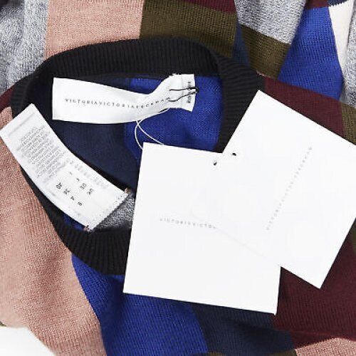 Victoria Beckham Colorblock Wool Sweater - Image 11