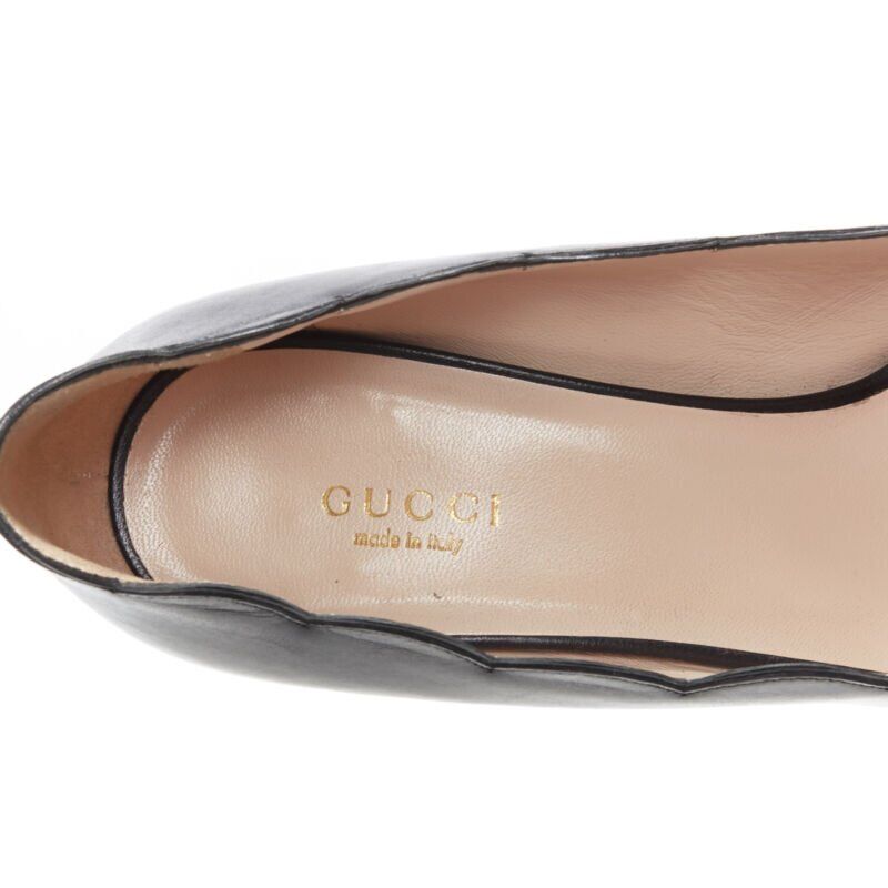 Gucci Pearl Chunky Pumps - Image 13
