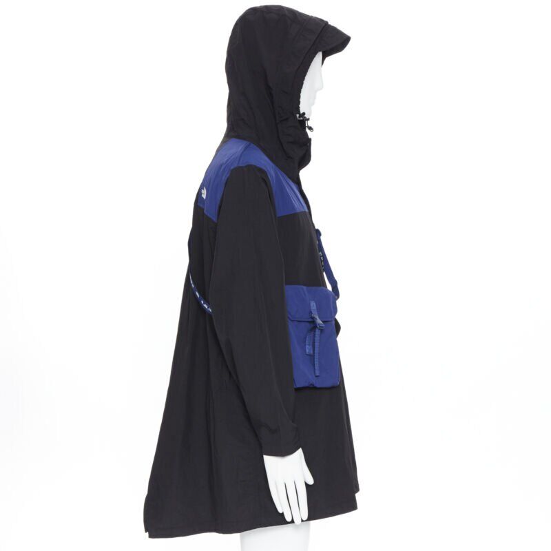 The North Face Blue Bravo Raincoat - Side view