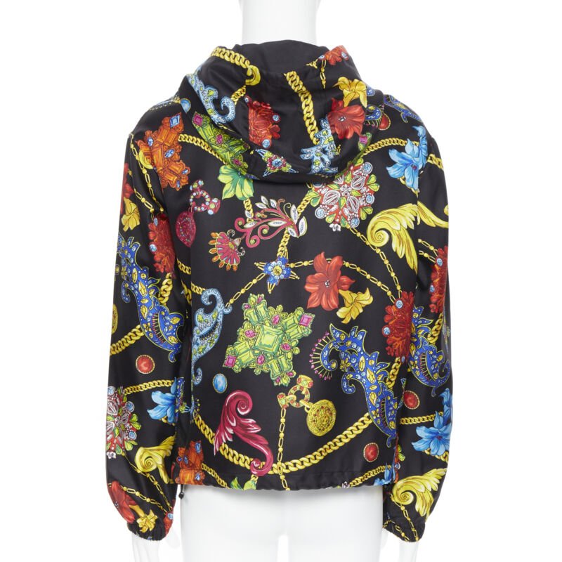 Versace Floral Gold Hoodie - Detail 2