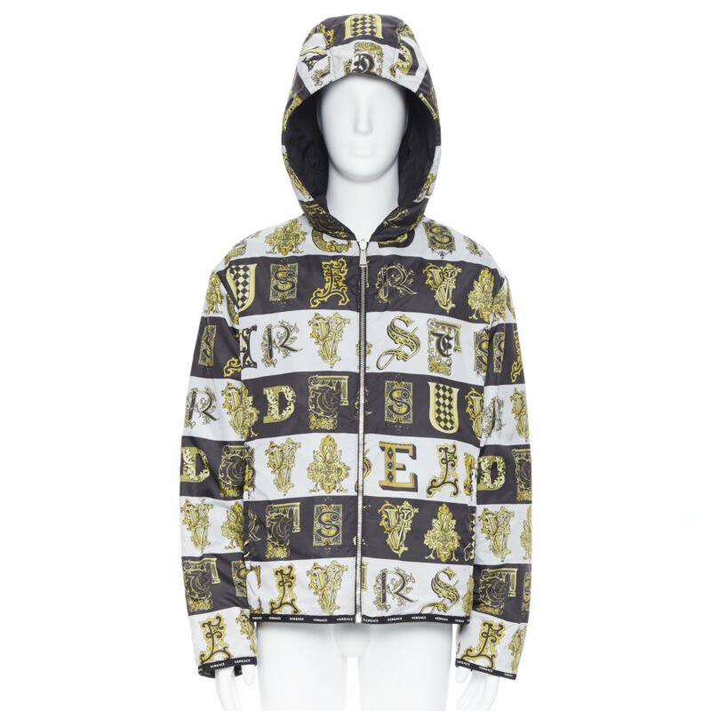 Versace Black Gold Jacket - Image 6