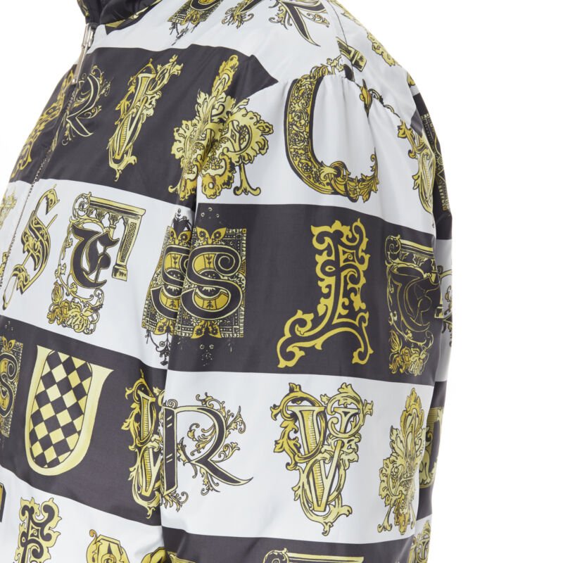 Versace Black Gold Jacket - Image 12