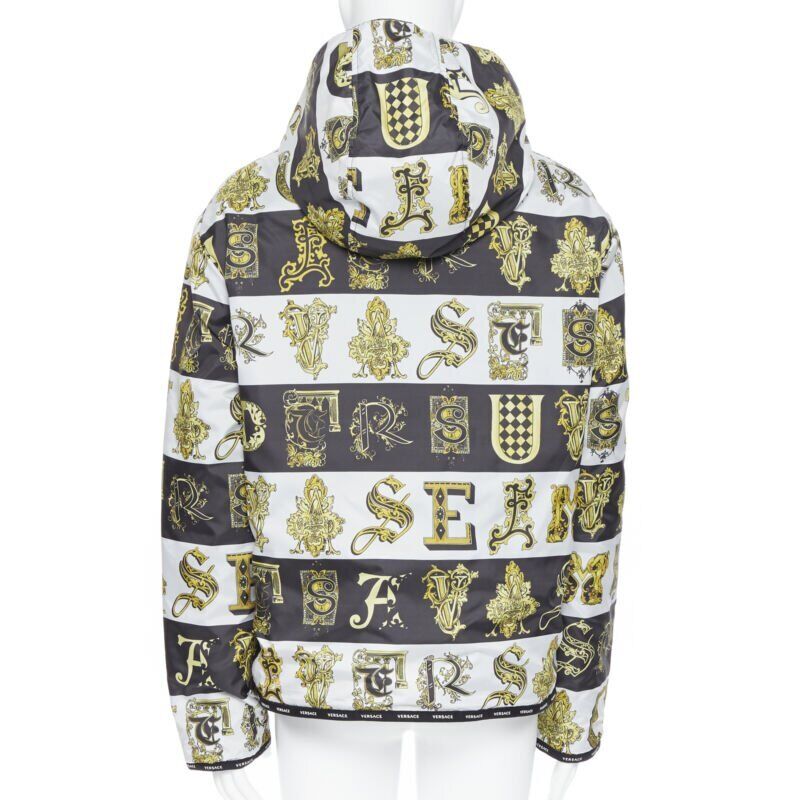 Versace Black Gold Jacket - Side view