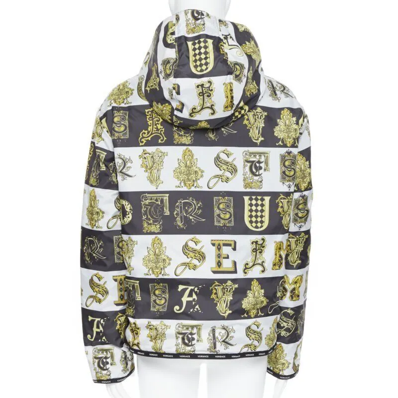 Versace Black Gold Jacket MultiColor Never worn, with tag - Box View