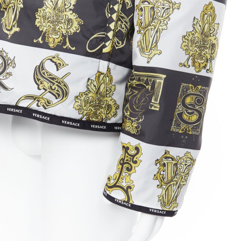 Versace Black Gold Jacket - Image 13