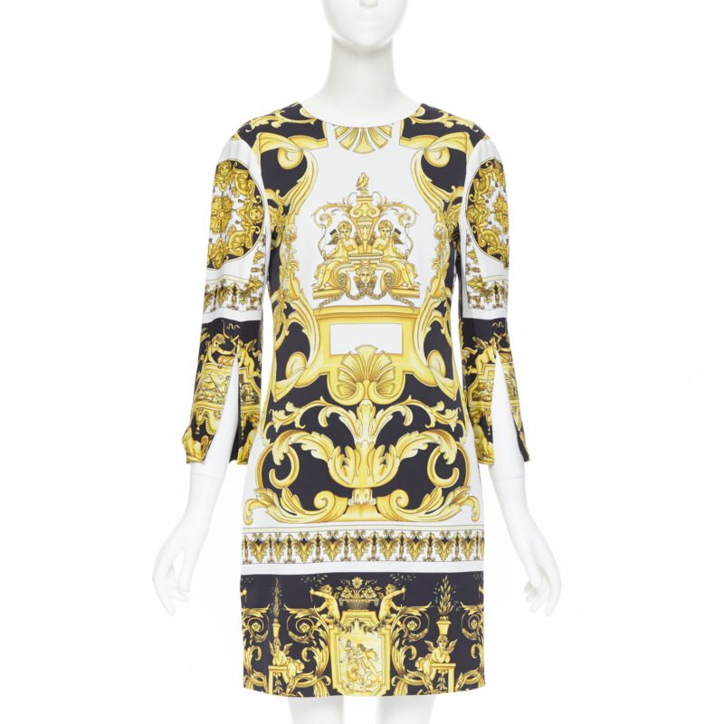 Versace Baroque dress
