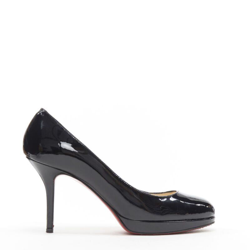Christian Louboutin Patent Platform Pumps