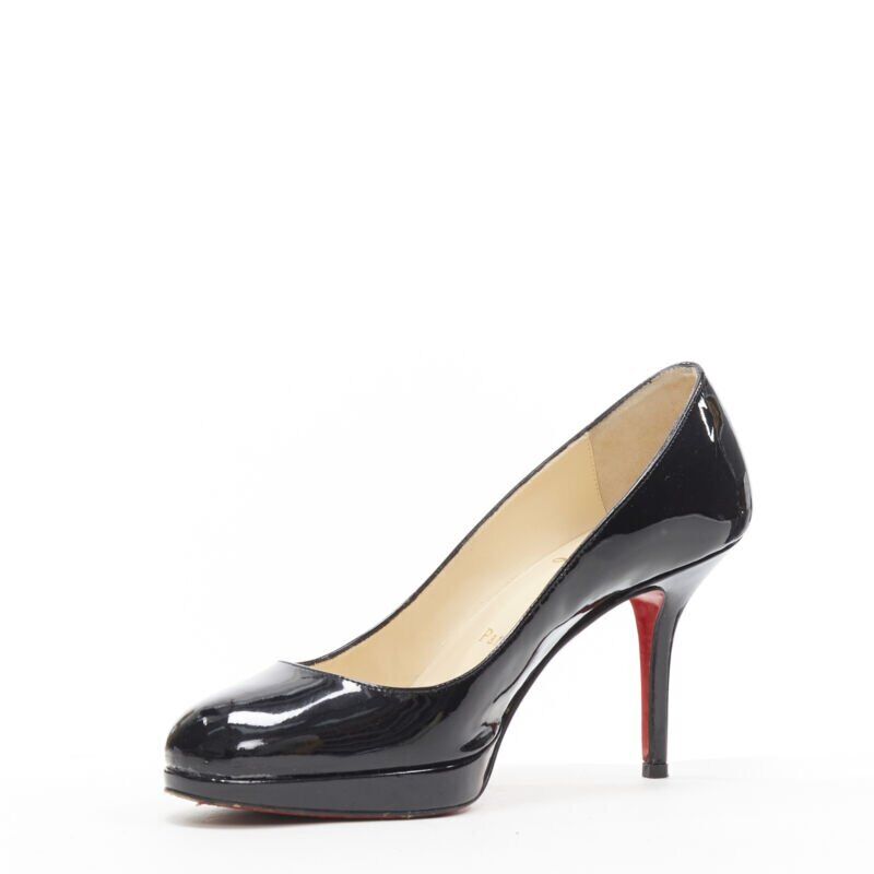 Christian Louboutin Patent Platform Pumps - 4