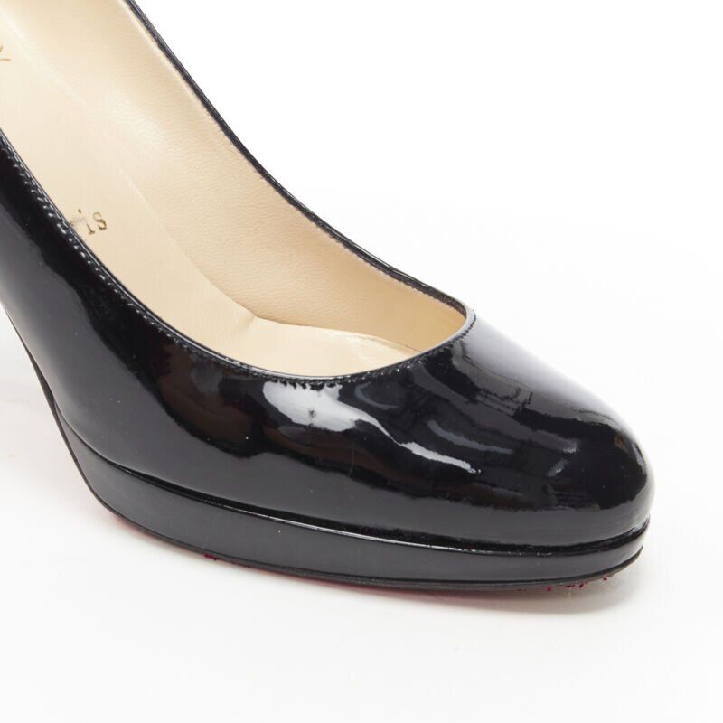 Christian Louboutin Patent Platform Pumps - Image 10