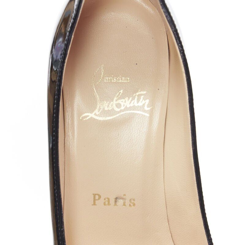 Christian Louboutin Patent Platform Pumps - Image 12