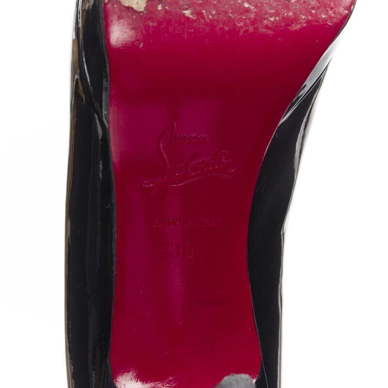Christian Louboutin Patent Platform Pumps - Image 13