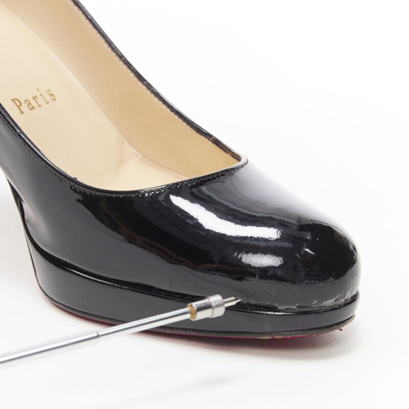 Christian Louboutin Patent Platform Pumps - Image 14