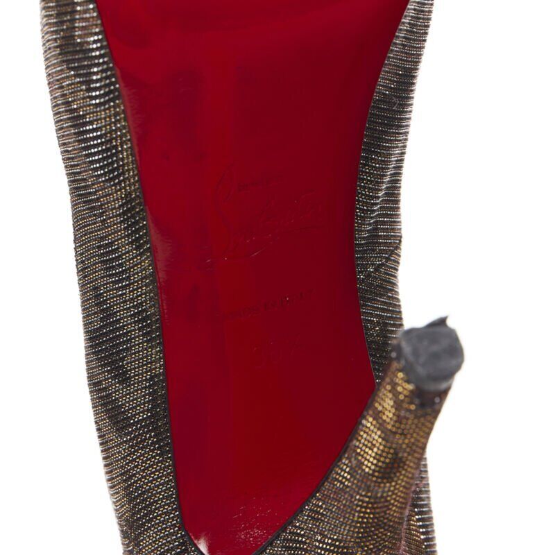 Christian Louboutin Leopard Print Platforms - Image 14