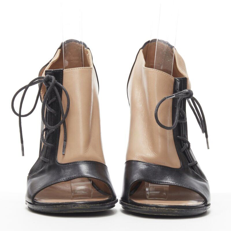 Celine Lace Open Side Booties - Image 6