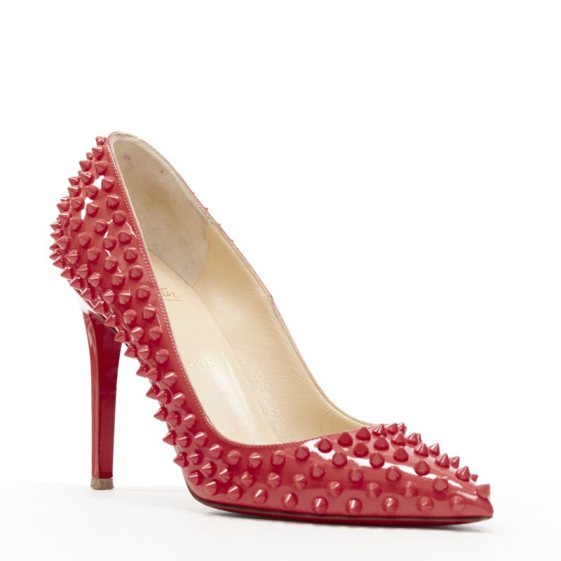 Christian Louboutin Spike Stud Pigalles - Back view
