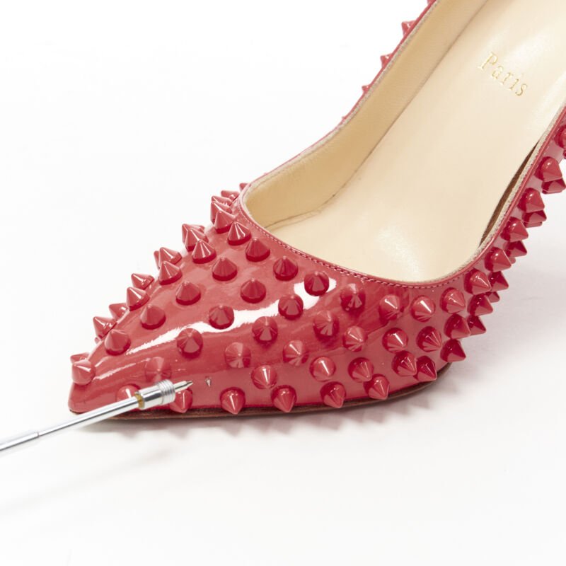 Christian Louboutin Spike Stud Pigalles - Image 11