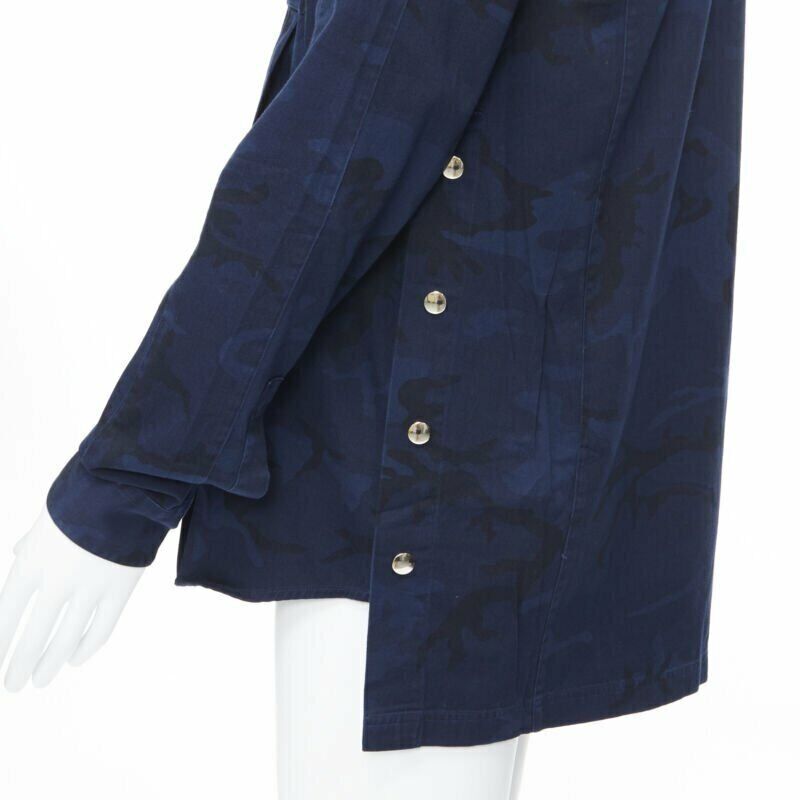 Balmain Military Shirt Jacket - Back view