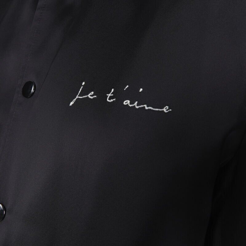 Saint Laurent Satin Crystal Bomber - Image 10