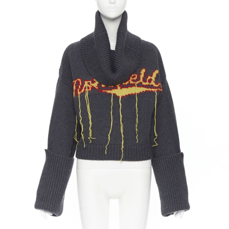 Monse Fringe Knit Sweater