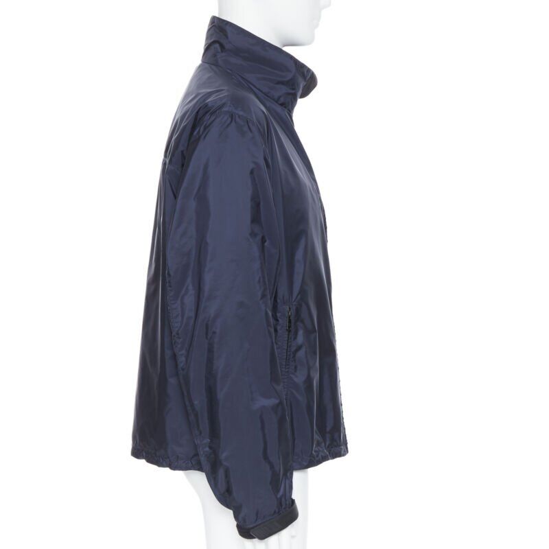 Prada Grey Shell Jacket - Side view