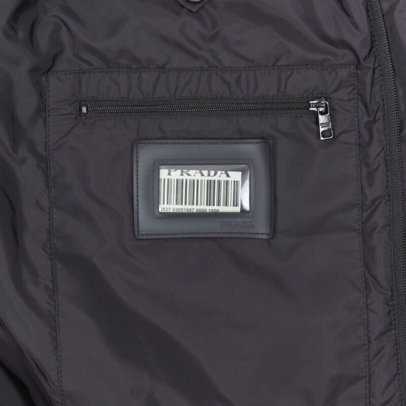 Prada Black Padded Jacket - Image 13