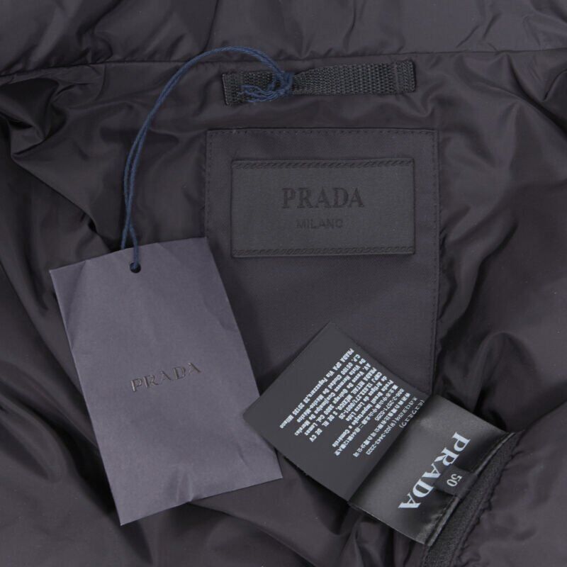 Prada Black Padded Jacket - Image 14