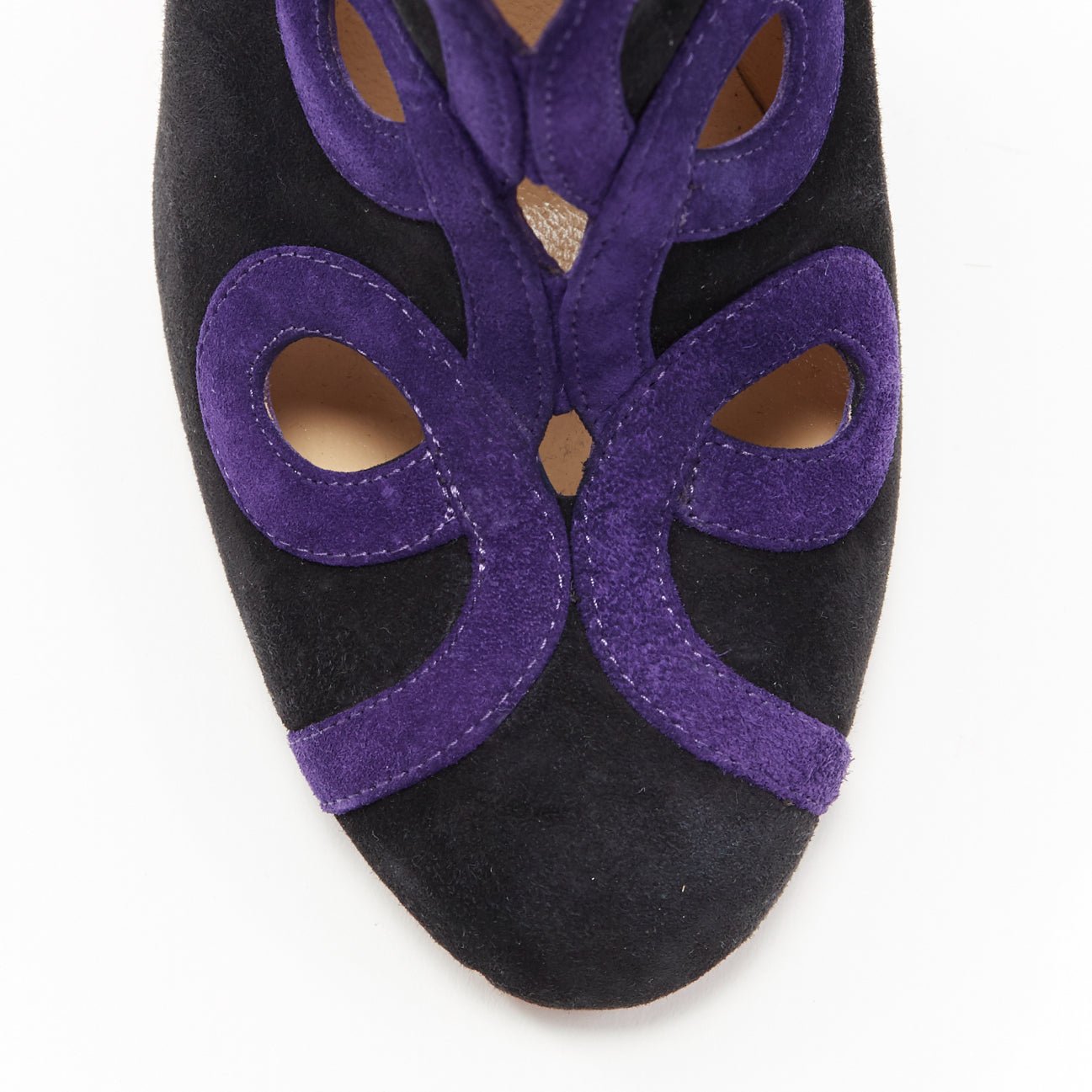 Christian Louboutin Swirl Cut High Bootie - Detail 1