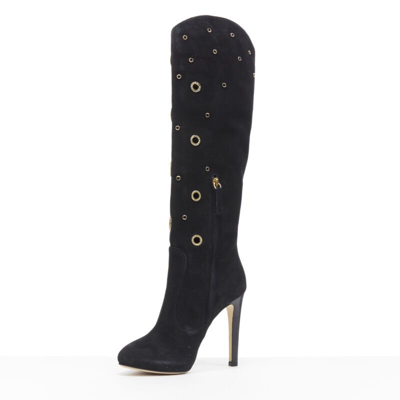 Giuseppe Zanotti Pantashoe Logo Heel Boots - 4