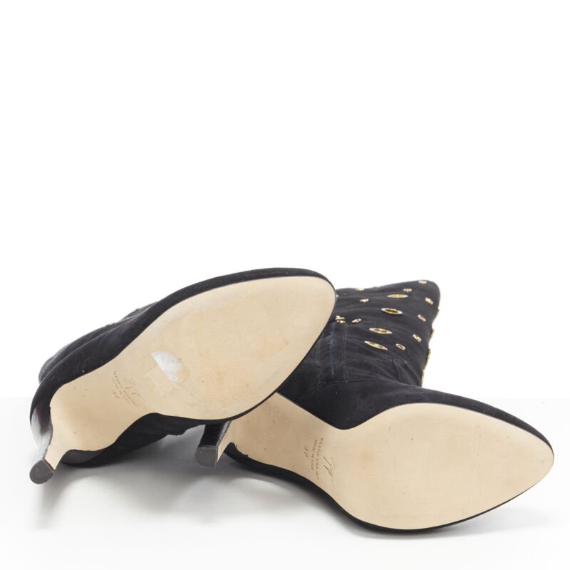 Giuseppe Zanotti Pantashoe Logo Heel Boots - Detail 1