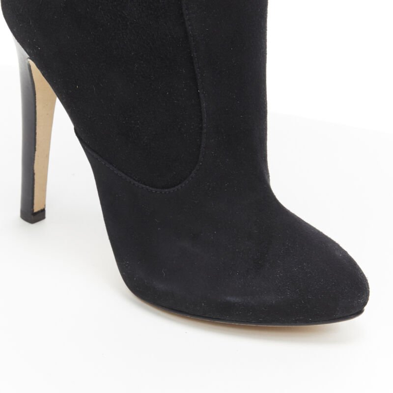 Giuseppe Zanotti Pantashoe Logo Heel Boots - Image 10