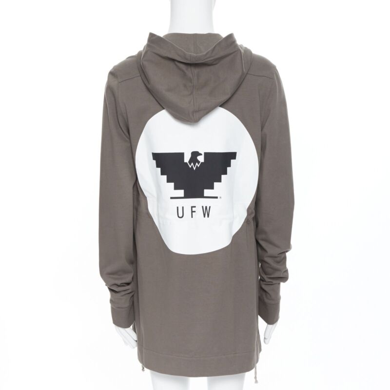 Rick Owens Zip Front Hoodie