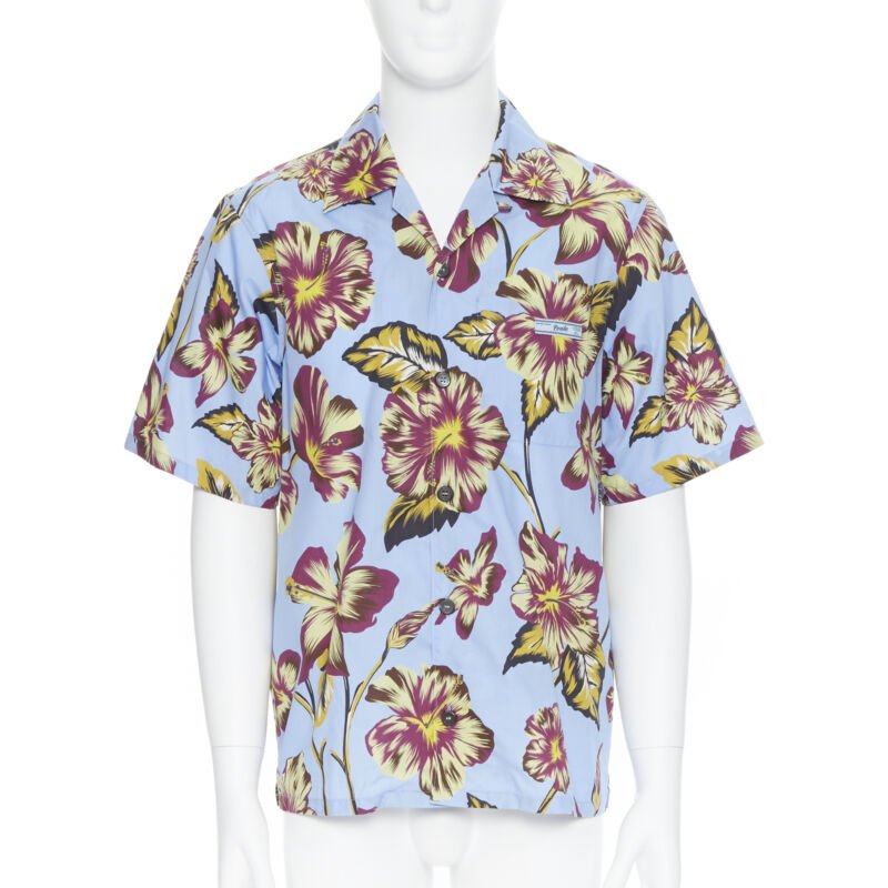 Prada Floral Camp Shirt