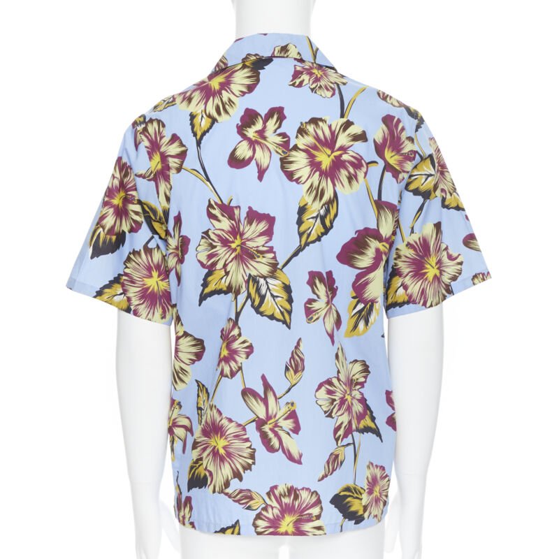 Prada Floral Camp Shirt - Detail 1