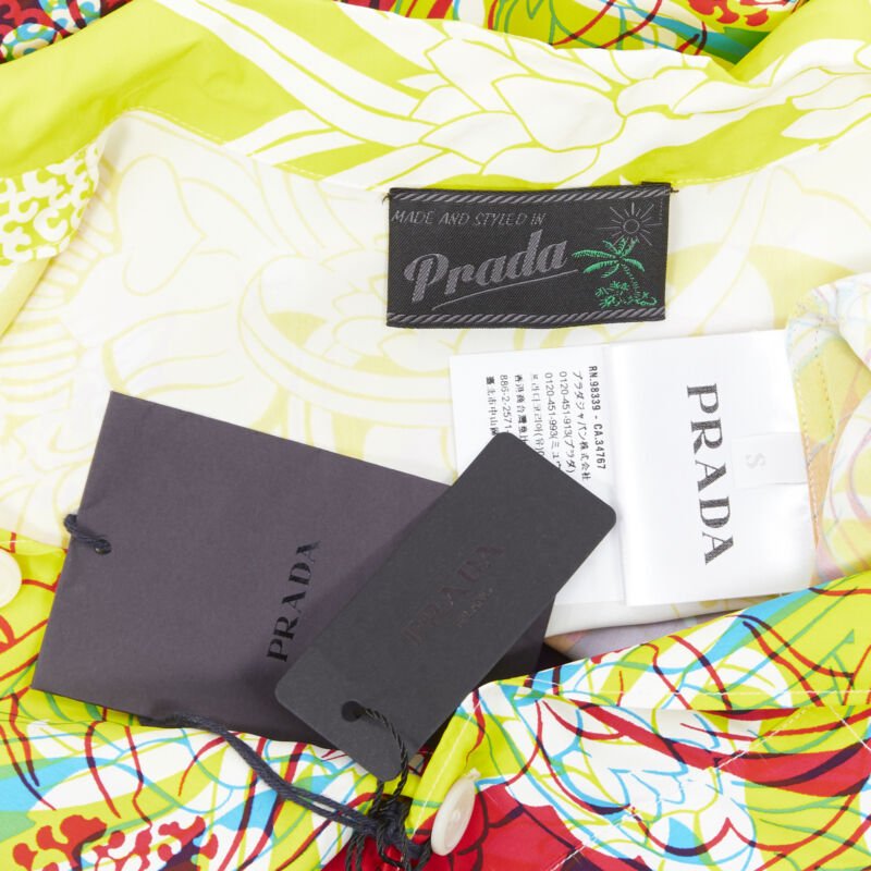 Prada Hibiscus Shirt - Image 12