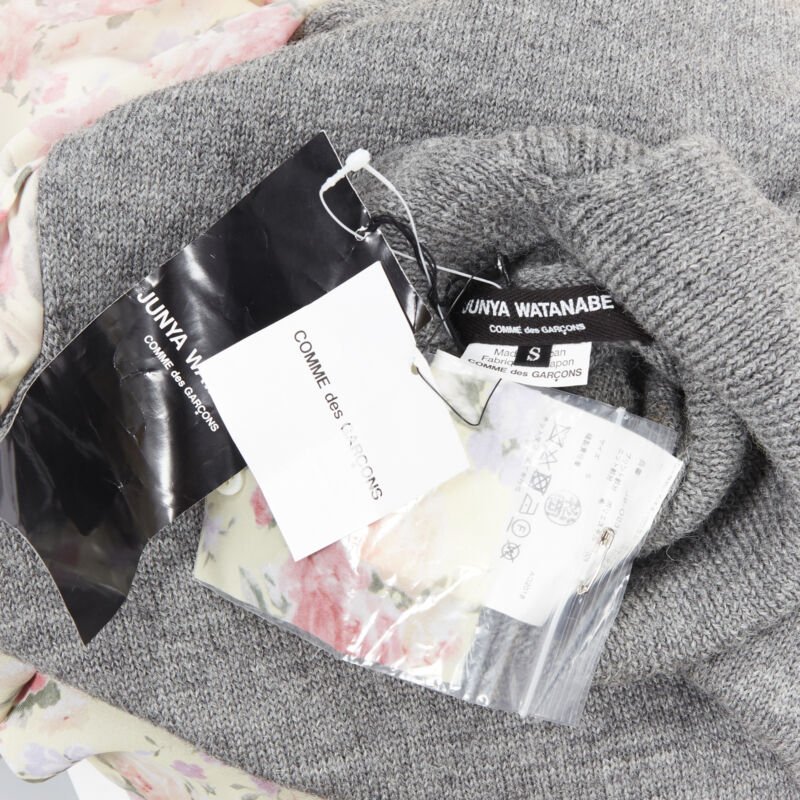 Junya Watanabe Turtleneck Floral Dress - Image 12