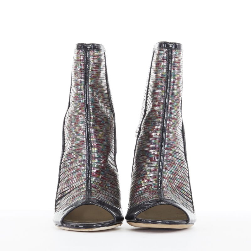 Jimmy Choo Pointy Curved Heel Booties - Image 6