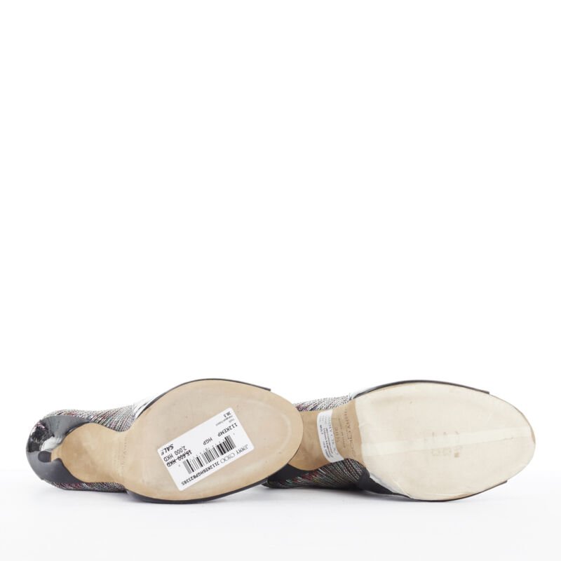 Jimmy Choo Pointy Curved Heel Booties - Detail 1