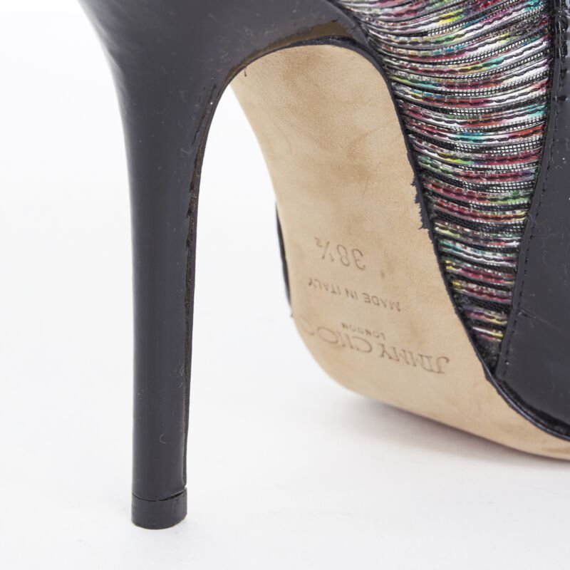 Jimmy Choo Pointy Curved Heel Booties - Image 12