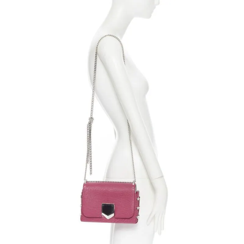 Jimmy Choo Lockett Pink Leather Very good - Back View