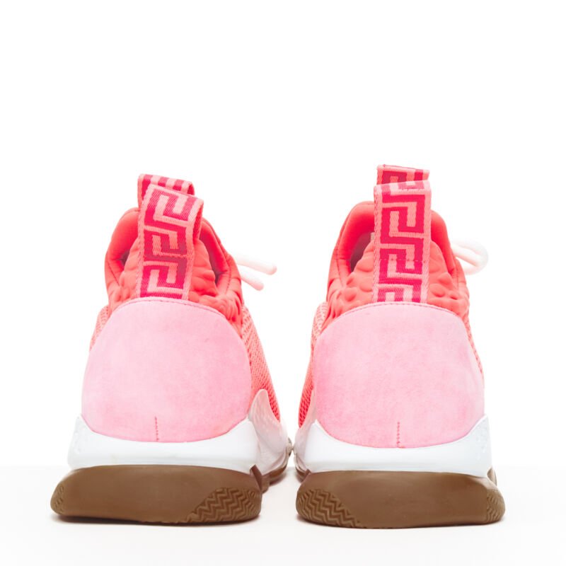 Versace Pink Mesh Sneakers - Side view