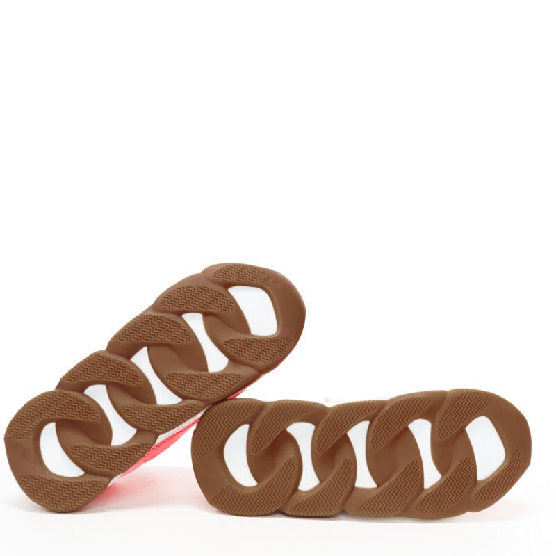 Versace Pink Mesh Sneakers - Detail 1