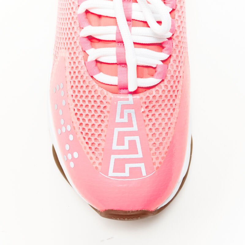 Versace Pink Mesh Sneakers - Detail 2