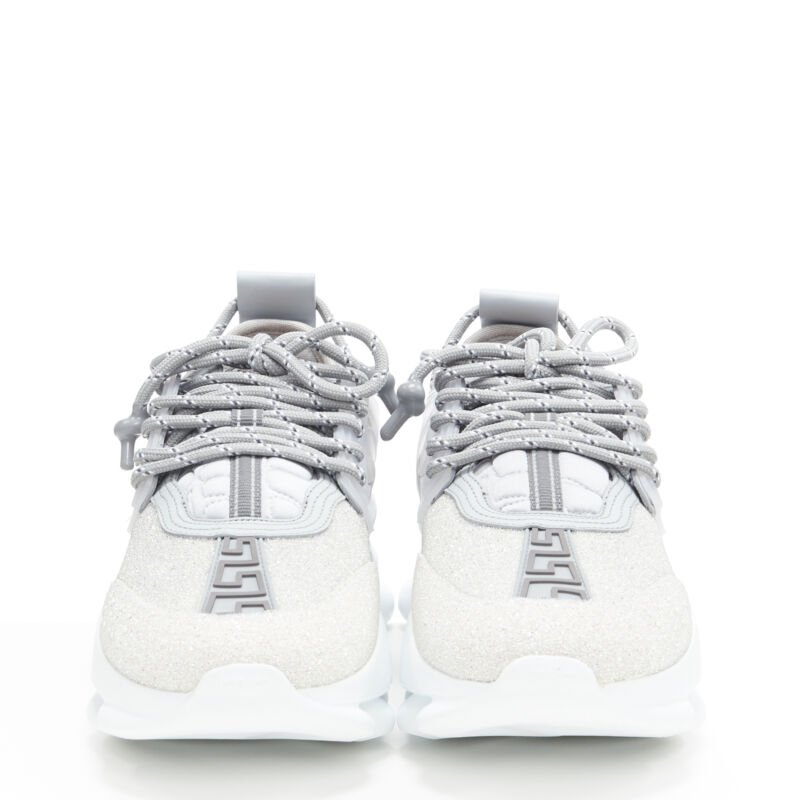 Versace Rhinestone Sneakers - 4