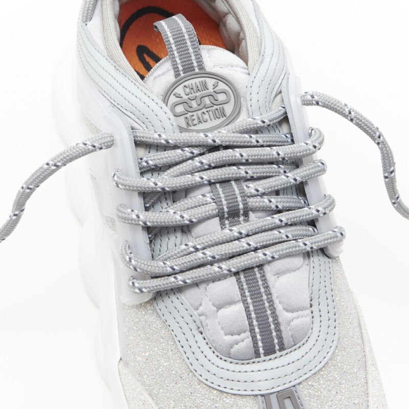 Versace Rhinestone Sneakers - Image 13