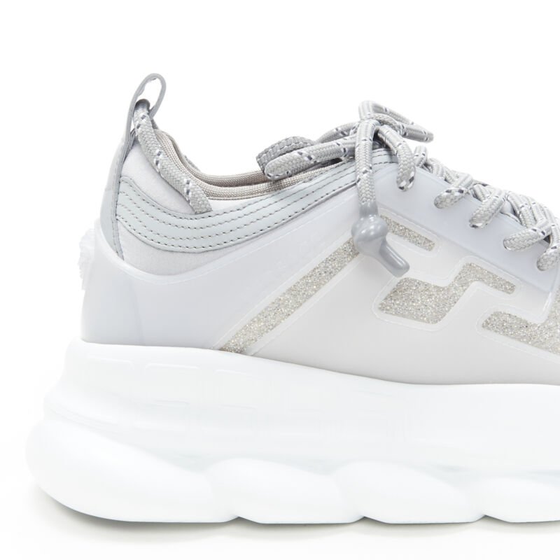 Versace Rhinestone Sneakers - Image 11
