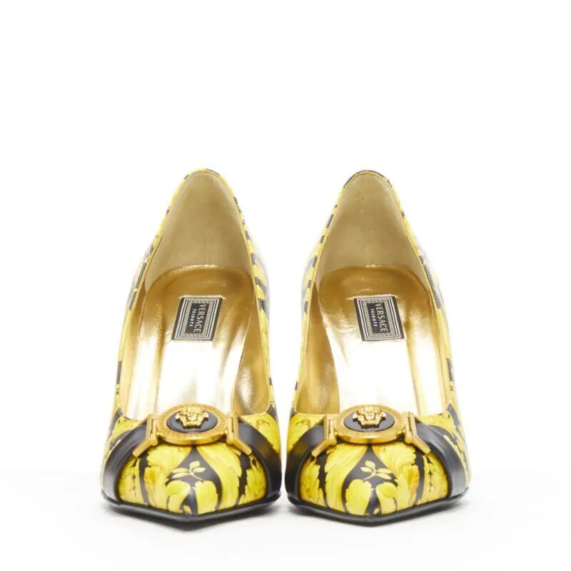 Versace Other Gold Leather Never worn - Inside View