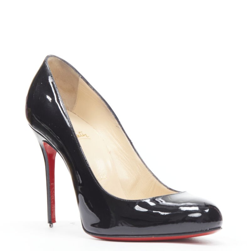 Christian Louboutin Round Toe Stilettos - Back view