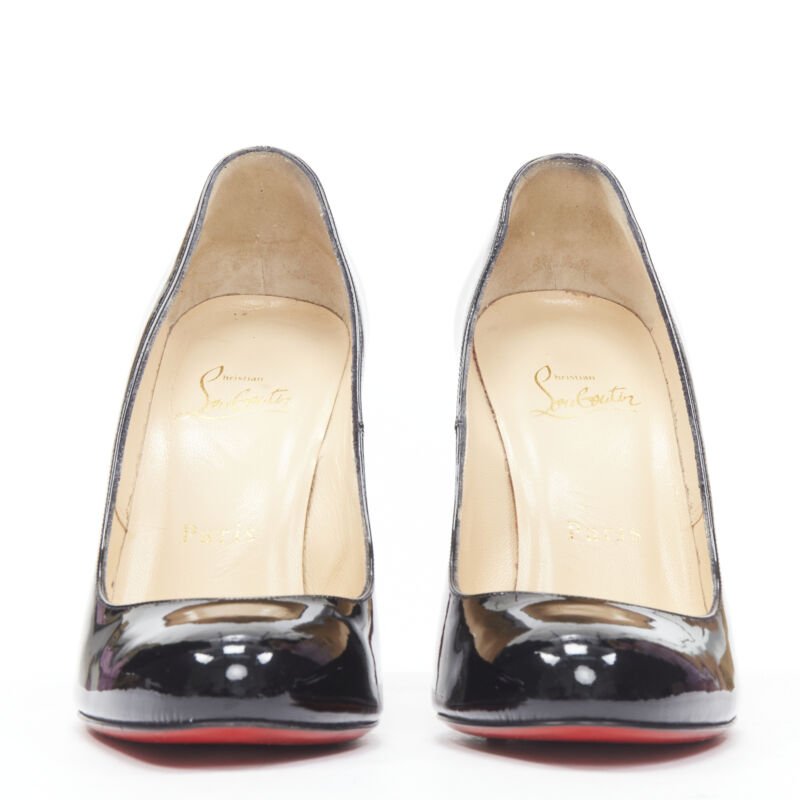 Christian Louboutin Round Toe Stilettos - Image 6