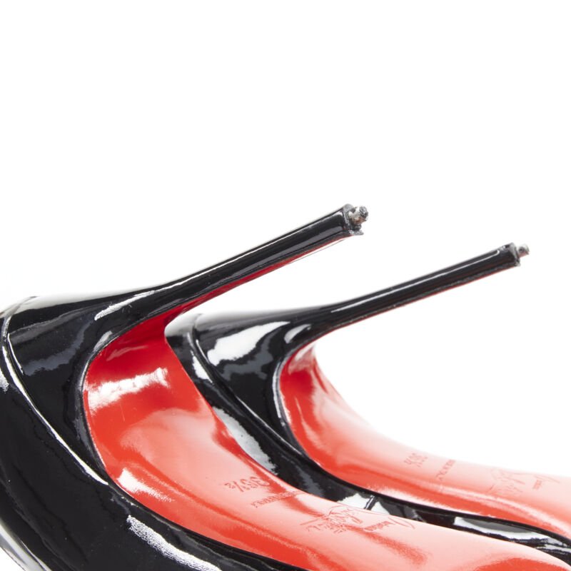 Christian Louboutin Round Toe Stilettos - Image 11