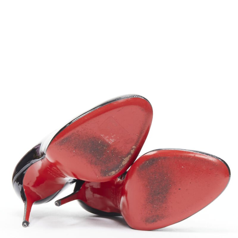 Christian Louboutin Round Toe Stilettos - Image 14